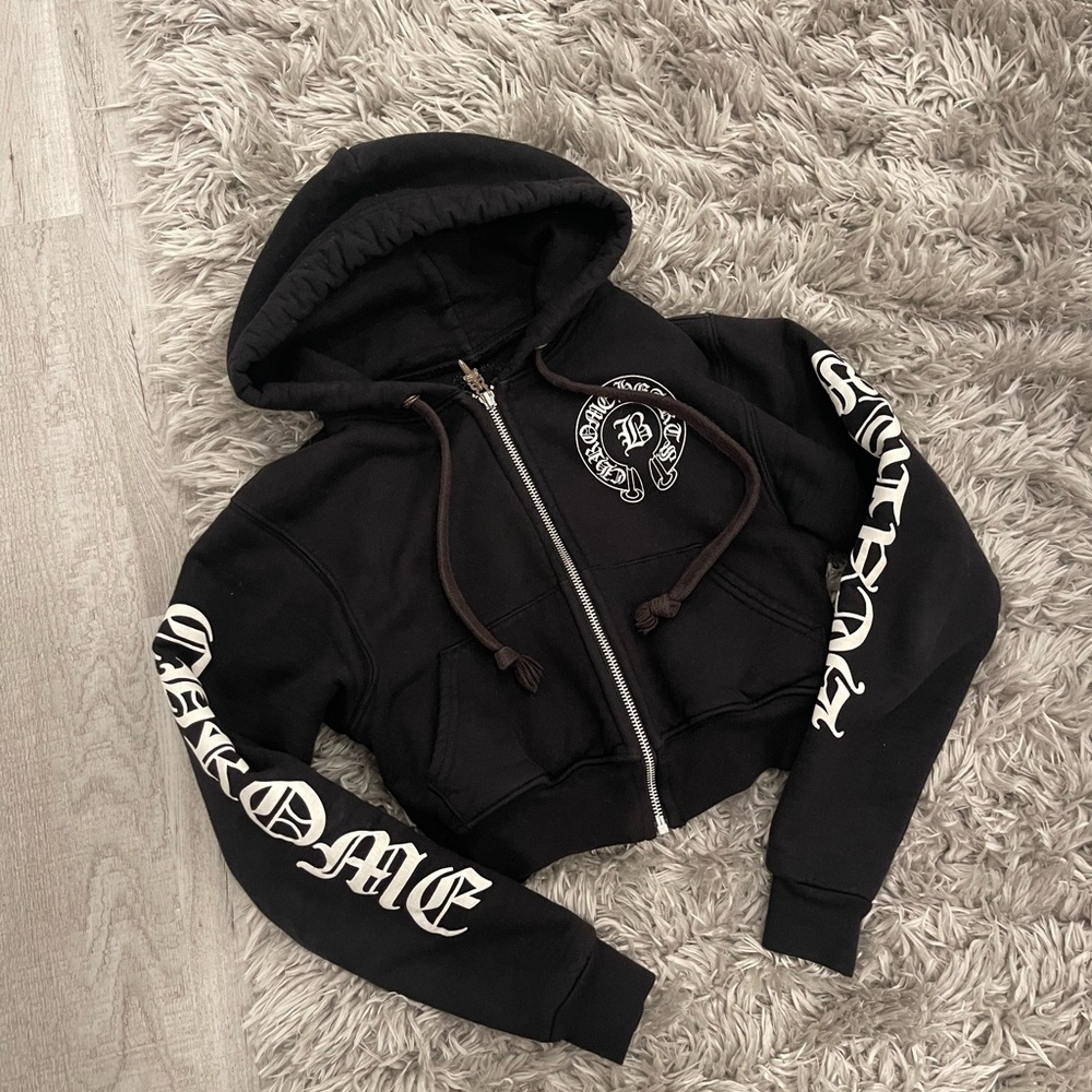 Chrome Hearts x Bella Hadid collab hoodie